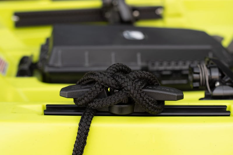 YakAttack GT Cleat XL â€“ Track Mount Line Cleat for 1/2" Rope | Fits GearTrac, MightyMount, & Most Kayak Track Systems | Heavy-Duty Anchor Line Management | Yak Attack USA-Made - Image 4